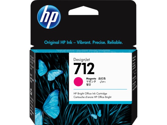 HP 712 29ml Magenta DesignJet Ink Cartridge