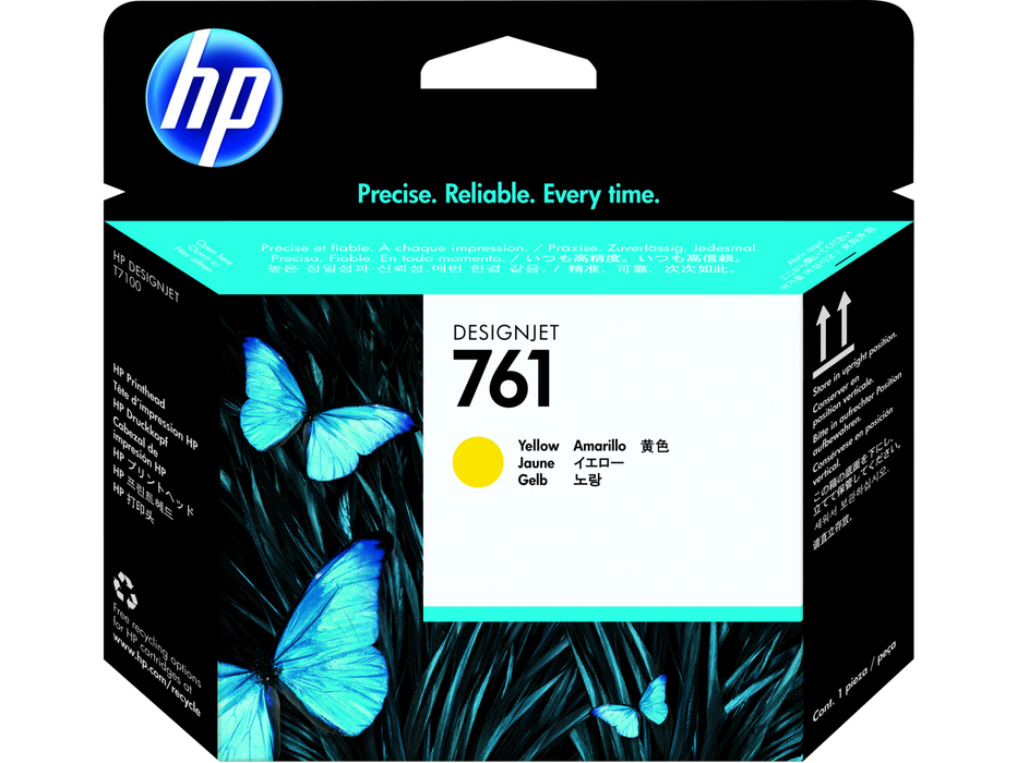 HP 761 Yellow DesignJet Printhead