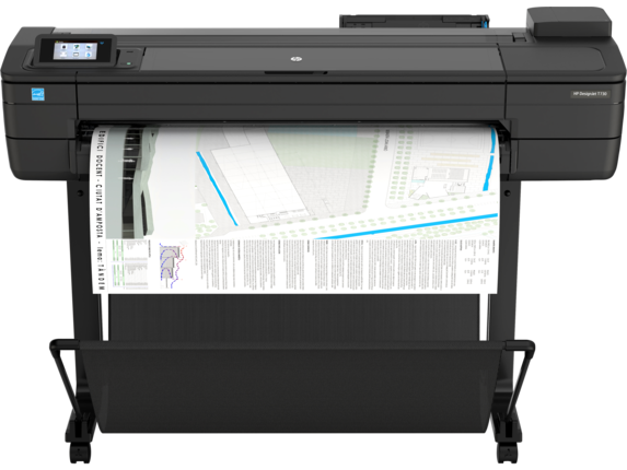 HP DesignJet T730 Large Format Wireless Plotter Printer - 36"