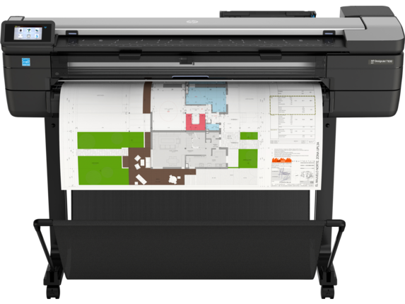 HP DesignJet T830 Large Format Multifunction Wireless Plotter Printer - 36"